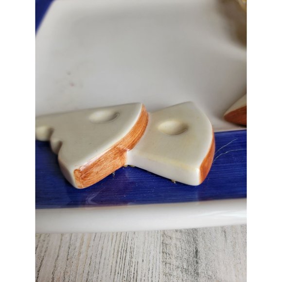 Vintage Etc 2006 cheese cracker serving platter plate unique‎ - Picture 5 of 8